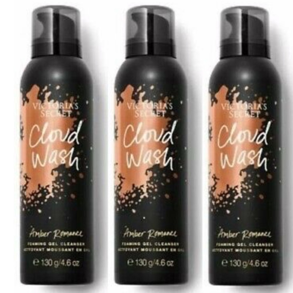 LOT OF 3 Victorias Secret Amber Romance Cloud Wash